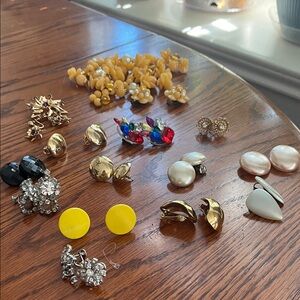 Vintage Clip-on Earrings Sets